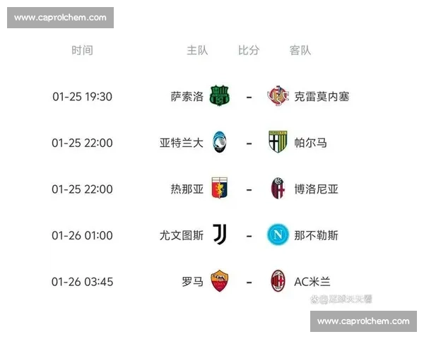 那不勒斯对阵亚特兰大强强对话意甲争冠关键之战前景走势全面解析
